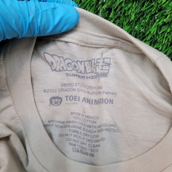 Dragon Ball Super: Super Hero Son Goku T-Shirt Mens Large DBZ - Picture 5 of 5